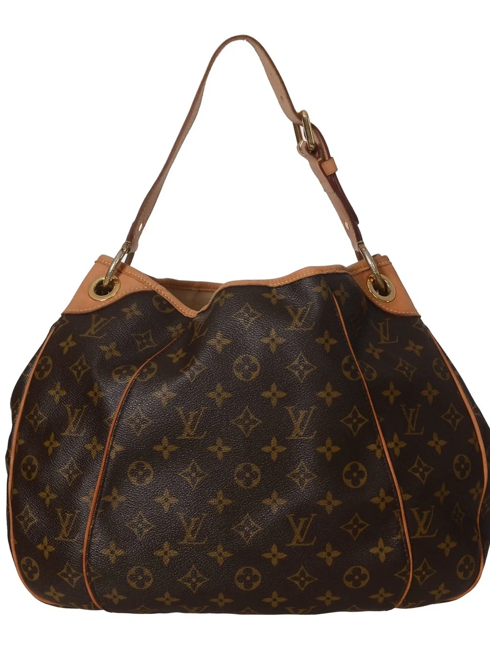 ♥️Louis Vuitton Galliera MM Monogram Canvas Shoulder Bag in Brown and Tan♥️